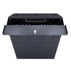 6U Vertical Wall Mount Enclosure, Cold-Rolled Steel, Black (RAL9005) 12.7 Inches (325mm) To 15.7 Inches (400mm) Switch Depth, CE Compliant 9 6U Vertical Wall Mount Enclosure, Cold-Rolled Steel, Black (RAL9005) 12.7 Inches (325mm) To 15.7 Inches (400mm) Switch Depth, CE Compliant -Server Cabinet Accessories 00406872 4 24259.1683572521