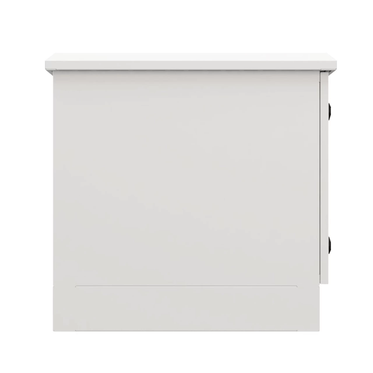 Floor Mount Outdoor Network Cabinet, 9U, Fans With Temperature Control, White, IP66-Rated 4 Floor Mount Outdoor Network Cabinet, 9U, Fans With Temperature Control, White, IP66-Rated - Image 2