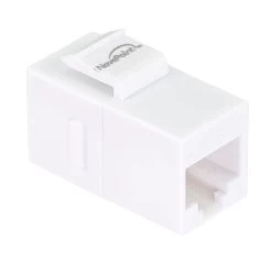 CAT5E Keystone Coupler, Female RJ45(8x8), Snap-In, Thermoplastic, White, 15-Pack 7 CAT5E Keystone Coupler, Female RJ45(8x8), Snap-In, Thermoplastic, White, 15-Pack -Server Cabinet Accessories 00407007 2 32915.1655911759