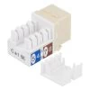 CAT5E Keystone Jack, Snap-In, 90-Degree Termination, Thermoplastic , Ivory, 15-Pack, CE Compliant 1 CAT5E Keystone Jack, Snap-In, 90-Degree Termination, Thermoplastic , Ivory, 15-Pack, CE Compliant -Server Cabinet Accessories 00407018 1 06478.1655911767