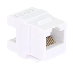 CAT6 Keystone Jack, Snap-In, 180-Degree Termination, Thermoplastic , White, 15-Pack, CE Compliant 8 CAT6 Keystone Jack, Snap-In, 180-Degree Termination, Thermoplastic , White, 15-Pack, CE Compliant -Server Cabinet Accessories 00407020 3 77103.1655911769
