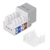CAT6 Keystone Jack, Snap-In, 90-Degree Termination, Thermoplastic , Gray, 15-Pack, CE Compliant 1 CAT6 Keystone Jack, Snap-In, 90-Degree Termination, Thermoplastic , Gray, 15-Pack, CE Compliant -Server Cabinet Accessories 00407027 1 26660.1655911777