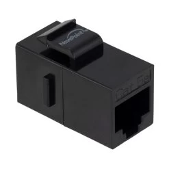 CAT5E Keystone Coupler, Female RJ45(8x8), Snap-In, Thermoplastic, Black, 25-Pack 7 CAT5E Keystone Coupler, Female RJ45(8x8), Snap-In, Thermoplastic, Black, 25-Pack -Server Cabinet Accessories 00407031 2 12694.1655911784