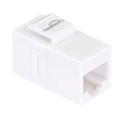 CAT5E Keystone Coupler, Female RJ45(8x8), Snap-In, Thermoplastic, White, 50-Pack 7 CAT5E Keystone Coupler, Female RJ45(8x8), Snap-In, Thermoplastic, White, 50-Pack -Server Cabinet Accessories 00407034 2 92364.1656084315