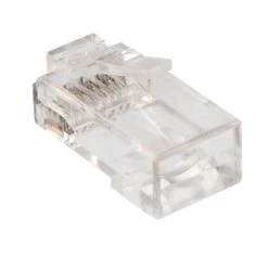 CAT6A UTP Ethernet RJ45 Plug, 25 Pack, C6A-8P8C, CE Compliance -Server Cabinet Accessories 00407060 4 22401.1660604076