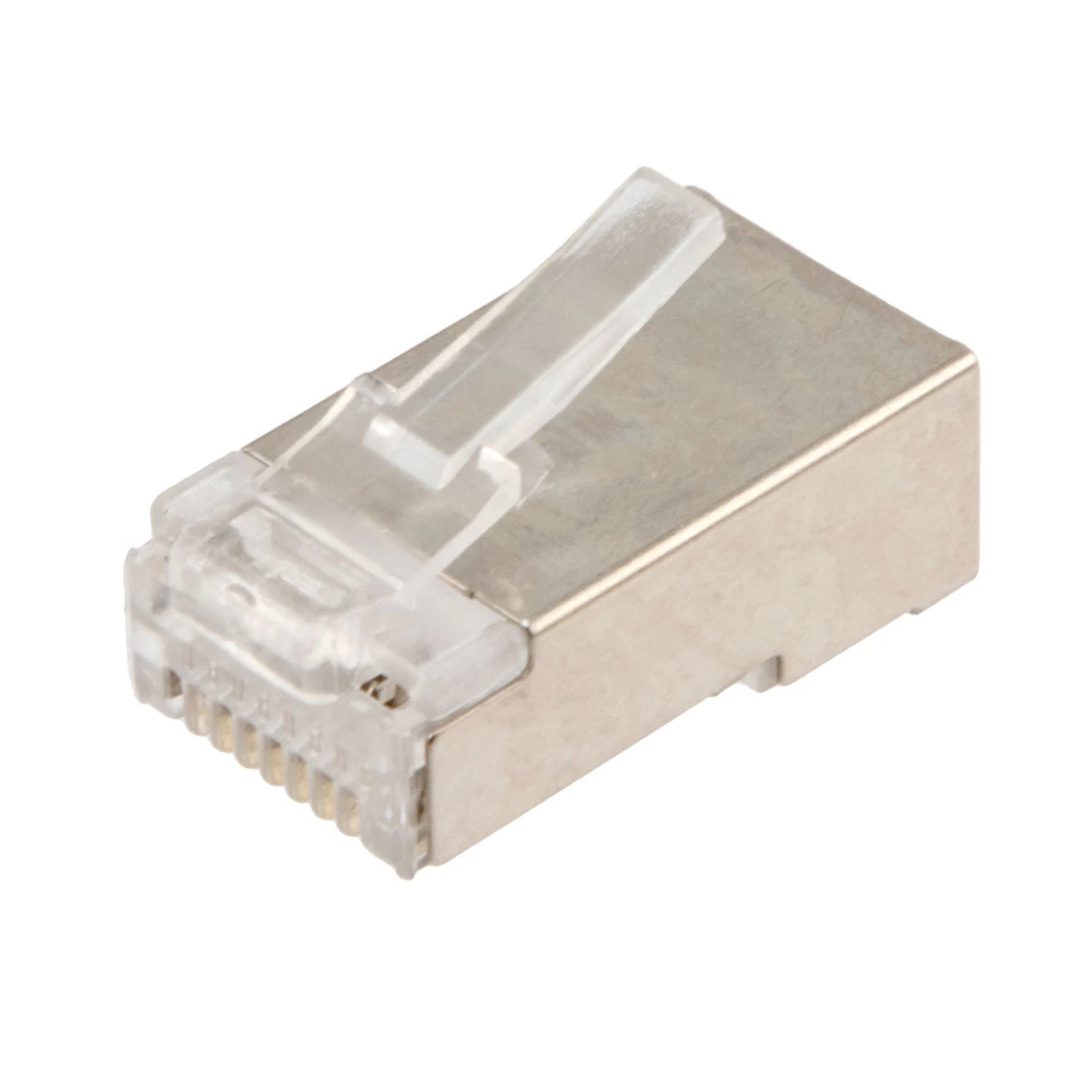 CAT6A FTP Ethernet RJ45 Plug, 25 Pack, C6A-8P8C, CE Compliance 3 CAT6A FTP Ethernet RJ45 Plug, 25 Pack, C6A-8P8C, CE Compliance