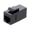 CAT6 UTP Inline Keystone Coupler, RJ45 Female To RJ45 Female, Snap-In, 15 Pack, Black -Server Cabinet Accessories 00407069 1 86032.1667858500
