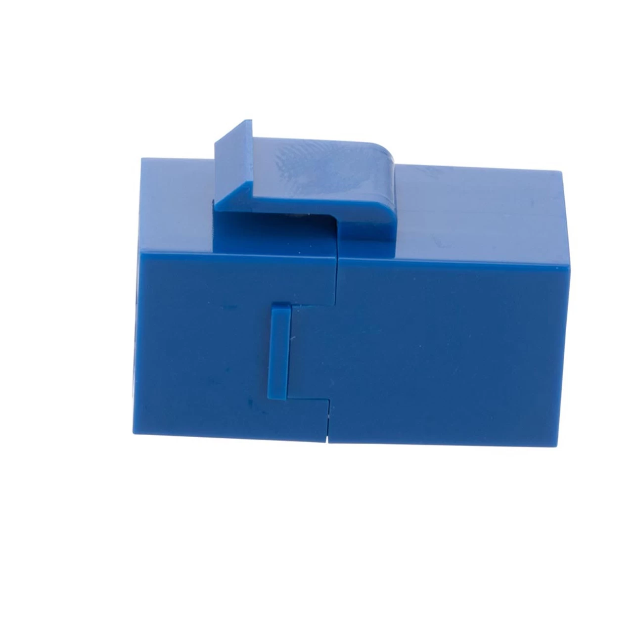 CAT6 UTP Inline Keystone Coupler, RJ45 Female To RJ45 Female, Snap-In, 25 Pack, Blue 4 CAT6 UTP Inline Keystone Coupler, RJ45 Female To RJ45 Female, Snap-In, 25 Pack, Blue - Image 2