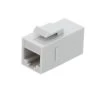CAT6 UTP Inline Keystone Coupler, RJ45 Female To RJ45 Female, Snap-In, 25 Pack, Gray -Server Cabinet Accessories 00407076 1 42956.1667869119