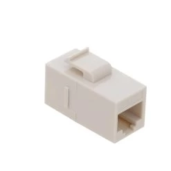 CAT6 UTP Inline Keystone Coupler, RJ45 Female To RJ45 Female, Snap-In, 15 Pack, Ivory 9 CAT6 UTP Inline Keystone Coupler, RJ45 Female To RJ45 Female, Snap-In, 15 Pack, Ivory -Server Cabinet Accessories 00407078 3 97170.1667858520