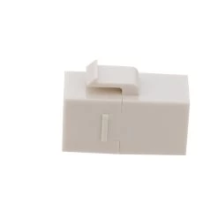 CAT6 UTP Inline Keystone Coupler, RJ45 Female To RJ45 Female, Snap-In, 25 Pack, Ivory 8 CAT6 UTP Inline Keystone Coupler, RJ45 Female To RJ45 Female, Snap-In, 25 Pack, Ivory -Server Cabinet Accessories 00407079 2 64977.1667858522