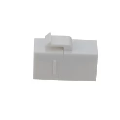 CAT6 UTP Inline Keystone Coupler, RJ45 Female To RJ45 Female, Snap-In, 25 Pack, White 8 CAT6 UTP Inline Keystone Coupler, RJ45 Female To RJ45 Female, Snap-In, 25 Pack, White -Server Cabinet Accessories 00407085 2 40751.1667867758