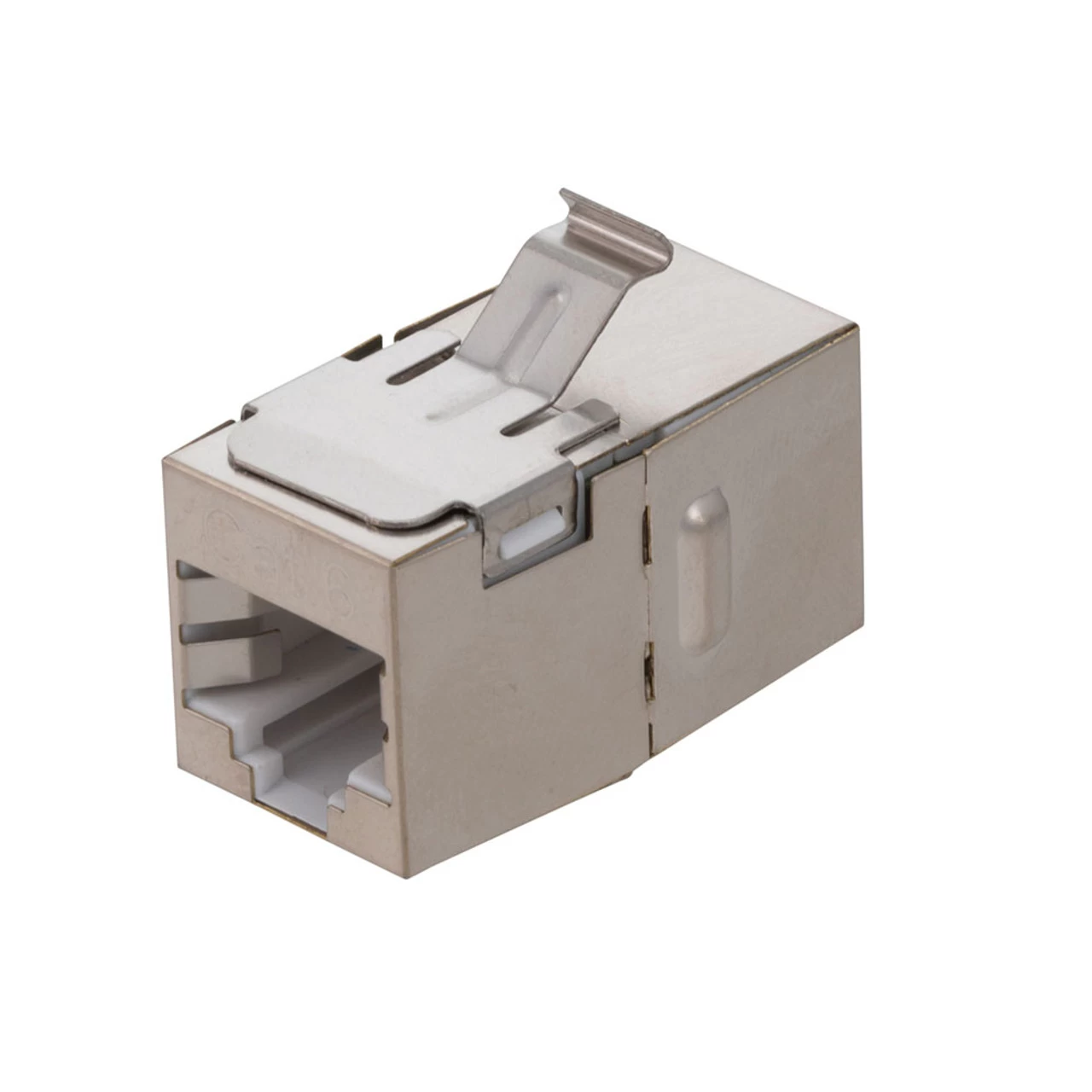 CAT6 FTP Inline Keystone Coupler, RJ45 Female To RJ45 Female, 25 Pack, Silver 3 CAT6 FTP Inline Keystone Coupler, RJ45 Female To RJ45 Female, 25 Pack, Silver