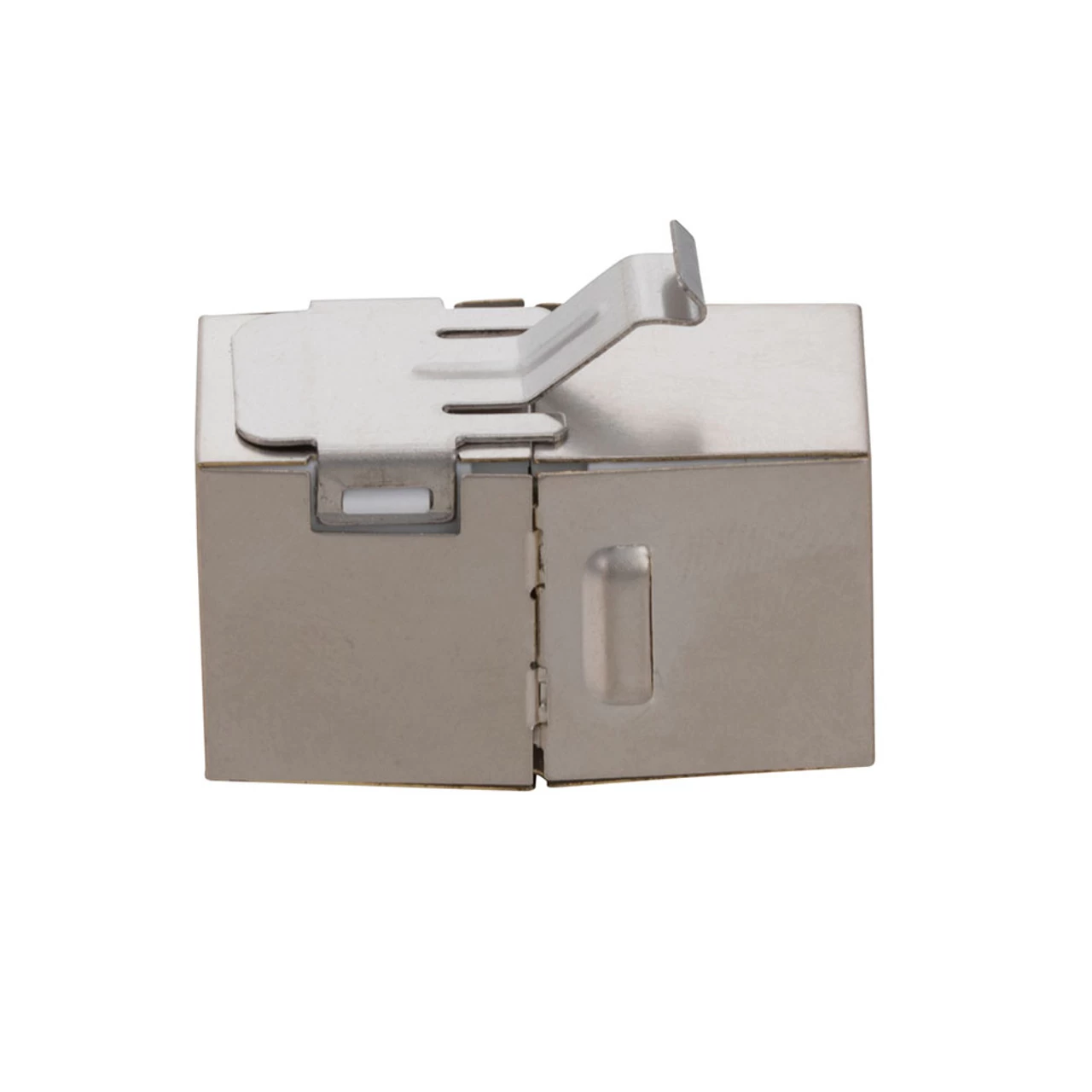 CAT6 FTP Inline Keystone Coupler, RJ45 Female To RJ45 Female, 25 Pack, Silver 4 CAT6 FTP Inline Keystone Coupler, RJ45 Female To RJ45 Female, 25 Pack, Silver - Image 2