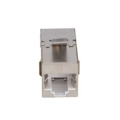 CAT6A FTP Inline Keystone Coupler, RJ45 Female To RJ45 Female, 25 Pack, Silver 10 CAT6A FTP Inline Keystone Coupler, RJ45 Female To RJ45 Female, 25 Pack, Silver -Server Cabinet Accessories 00407097 4 33275.1668101722
