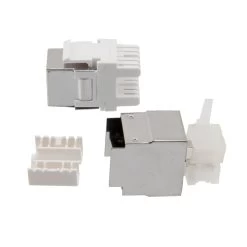 180 Degree CAT5E Keystone Jack, RJ45 Female, 10 Pack, FTP Shielded -Server Cabinet Accessories 00407098 3 82030.1660683417