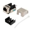 90 Degree CAT5E Keystone Jack, RJ45 Female, 15 Pack, FTP Shielded 2 90 Degree CAT5E Keystone Jack, RJ45 Female, 15 Pack, FTP Shielded -Server Cabinet Accessories 00407108 1 27991.1660683430
