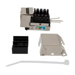 90 Degree CAT5E Keystone Jack, RJ45 Female, 15 Pack, FTP Shielded -Server Cabinet Accessories 00407108 3 97786.1660683430
