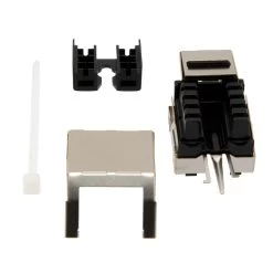 90 Degree CAT5E Keystone Jack, RJ45 Female, 15 Pack, FTP Shielded -Server Cabinet Accessories 00407108 5 96559.1660683430