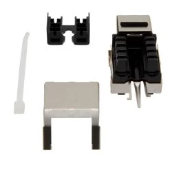 90 Degree CAT6 Keystone Jack, RJ45 Female, 25 Pack, FTP Shielded -Server Cabinet Accessories 00407112 5 13167.1660683434