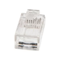 CAT6A UTP Ethernet RJ45 Plug, 100 Pack, C6A-8P8C, CE Compliance -Server Cabinet Accessories 00407116 5 78227.1660604088