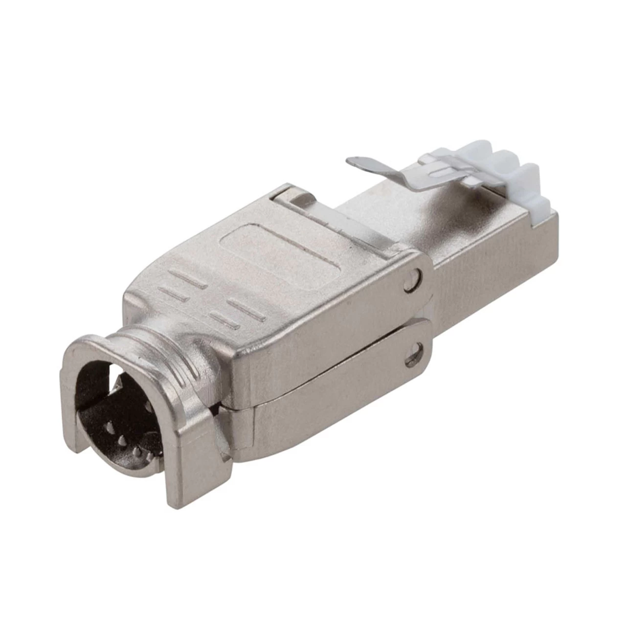 CAT6A Shielded Toolless RJ45 Plug With Metal Batch, 10 Pack 7 CAT6A Shielded Toolless RJ45 Plug With Metal Batch, 10 Pack - Image 5