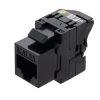 CAT6A Unshielded Toolless Keystone Jack, 15 Pack, Black 2 CAT6A Unshielded Toolless Keystone Jack, 15 Pack, Black -Server Cabinet Accessories 00407179 1 64526.1682015688