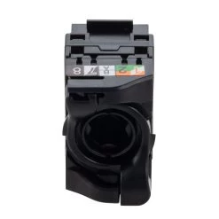 CAT6A Unshielded Toolless Keystone Jack, 15 Pack, Black 10 CAT6A Unshielded Toolless Keystone Jack, 15 Pack, Black -Server Cabinet Accessories 00407179 4 50203.1682015688