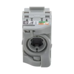 CAT6A Unshielded Toolless Keystone Jack, 10 Pack, Grey 10 CAT6A Unshielded Toolless Keystone Jack, 10 Pack, Grey -Server Cabinet Accessories 00407184 4 33173.1682015702