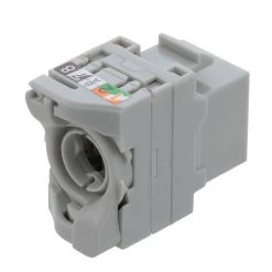 CAT6A Unshielded Toolless Keystone Jack, 10 Pack, Grey 11 CAT6A Unshielded Toolless Keystone Jack, 10 Pack, Grey -Server Cabinet Accessories 00407184 5 15358.1682015702