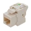 CAT6A Unshielded Toolless Keystone Jack, 10 Pack, Ivory 1 CAT6A Unshielded Toolless Keystone Jack, 10 Pack, Ivory -Server Cabinet Accessories 00407187 1 11410.1682015712
