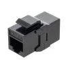 CAT6A UTP Inline Keystone Coupler, 15 Pack, Black 1 CAT6A UTP Inline Keystone Coupler, 15 Pack, Black -Server Cabinet Accessories 00407212 1 73277.1677687854