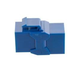 CAT6A UTP Inline Keystone Coupler, 10 Pack, Blue 9 CAT6A UTP Inline Keystone Coupler, 10 Pack, Blue -Server Cabinet Accessories 00407214 3 78333.1677687863