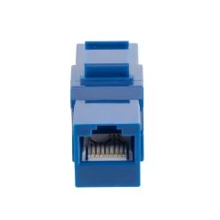 CAT6A UTP Inline Keystone Coupler, 10 Pack, Blue 11 CAT6A UTP Inline Keystone Coupler, 10 Pack, Blue -Server Cabinet Accessories 00407214 5 32950.1677687863