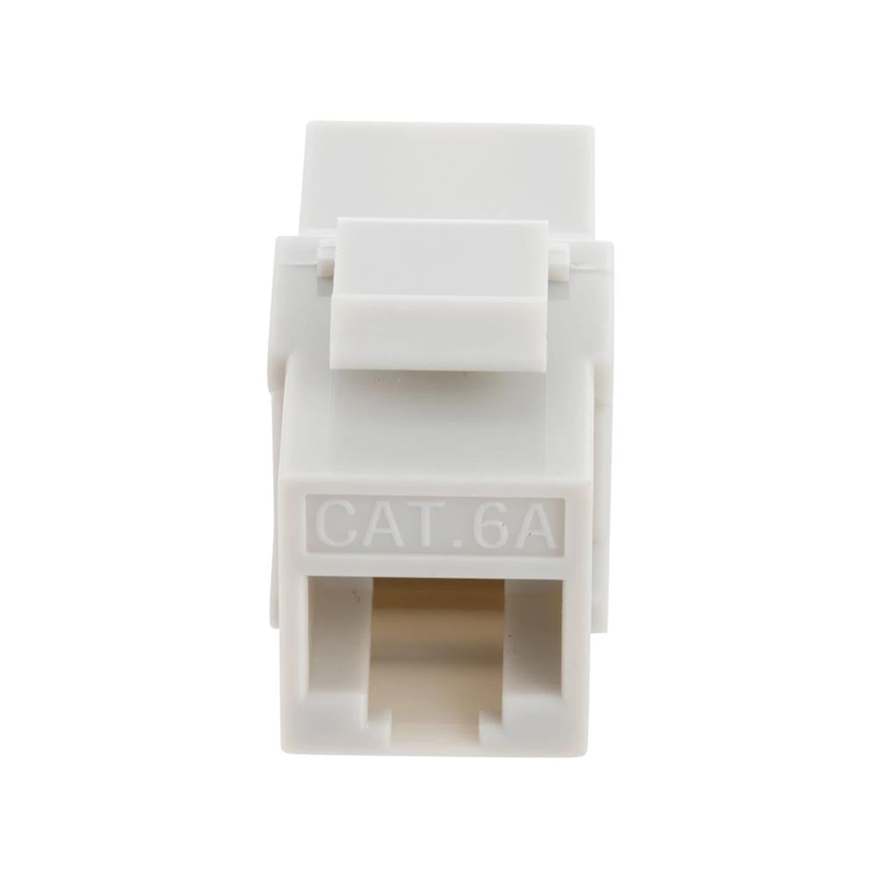 CAT6A UTP Inline Keystone Coupler, 25 Pack, Grey 4 CAT6A UTP Inline Keystone Coupler, 25 Pack, Grey - Image 2