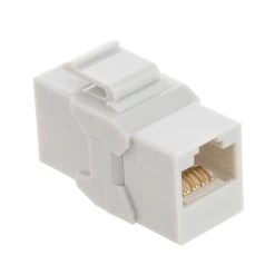 CAT6A UTP Inline Keystone Coupler, 25 Pack, Grey 10 CAT6A UTP Inline Keystone Coupler, 25 Pack, Grey -Server Cabinet Accessories 00407219 4 81416.1677687873