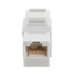 CAT6A UTP Inline Keystone Coupler, 25 Pack, Grey 11 CAT6A UTP Inline Keystone Coupler, 25 Pack, Grey -Server Cabinet Accessories 00407219 5 50947.1677687873
