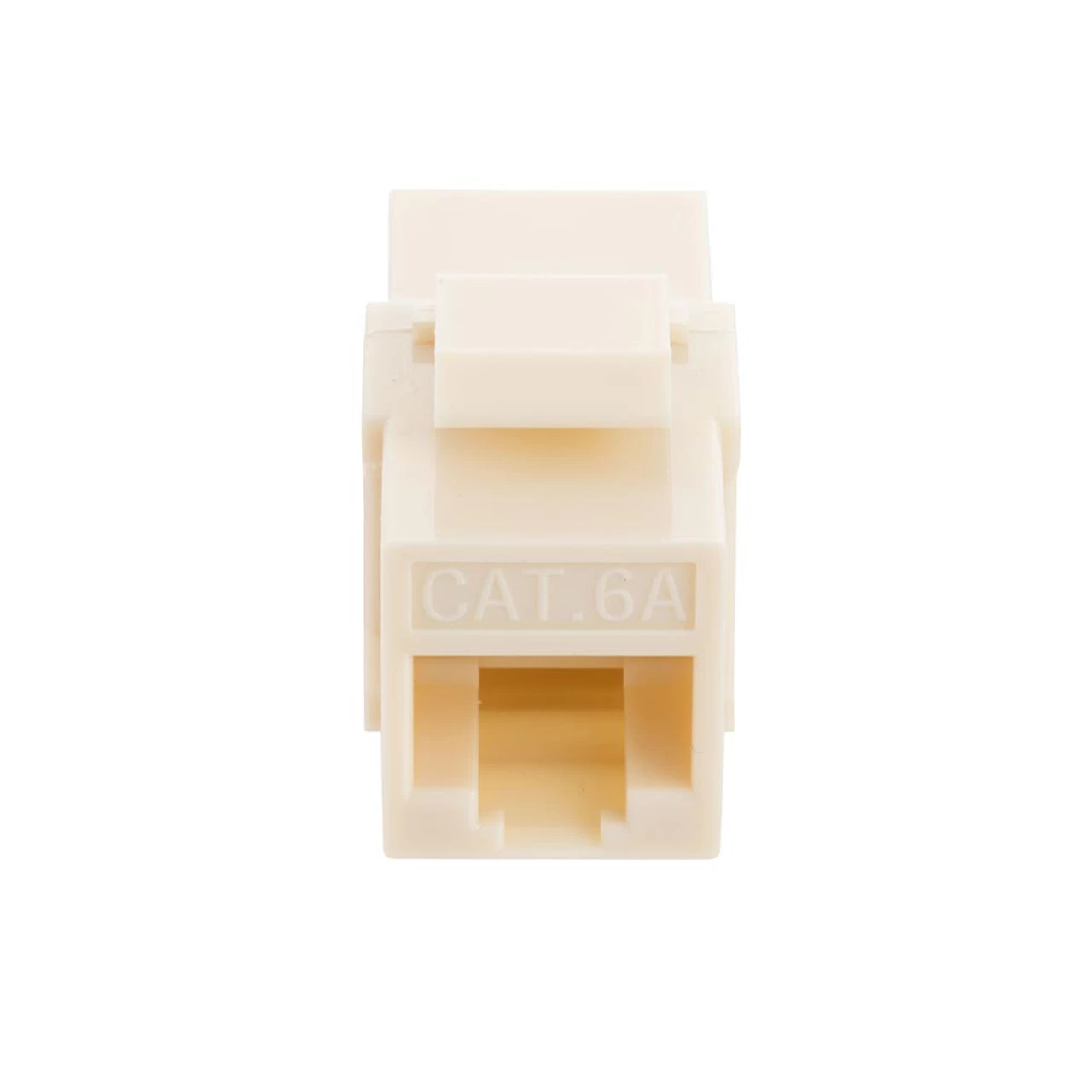 CAT6A UTP Inline Keystone Coupler, 25 Pack, Ivory 4 CAT6A UTP Inline Keystone Coupler, 25 Pack, Ivory - Image 2
