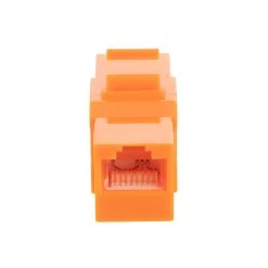 CAT6A UTP Inline Keystone Coupler, 10 Pack, Orange 11 CAT6A UTP Inline Keystone Coupler, 10 Pack, Orange -Server Cabinet Accessories 00407223 5 89173.1677687883