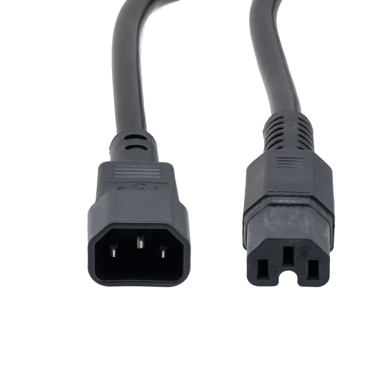 High Temp Power Cord, C14 To IEC C15, 15 A, 3 Ft 5 High Temp Power Cord, C14 To IEC C15, 15 A, 3 Ft - Image 3