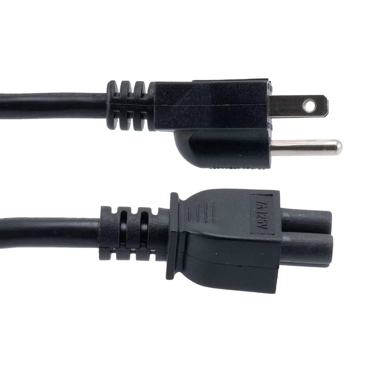 Laptop Power Cord- NEMA 5-15P To C5-10 Amp, 6FT 4 Laptop Power Cord- NEMA 5-15P To C5-10 Amp, 6FT - Image 2