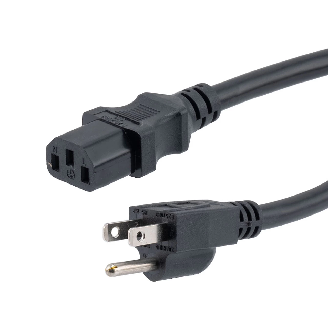 Universal CPU Power Cord - Nema 5-15P To C13, 6FT 3 Universal CPU Power Cord - Nema 5-15P To C13, 6FT