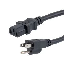 Universal CPU Power Cord - Nema 5-15P To C13, 15FT