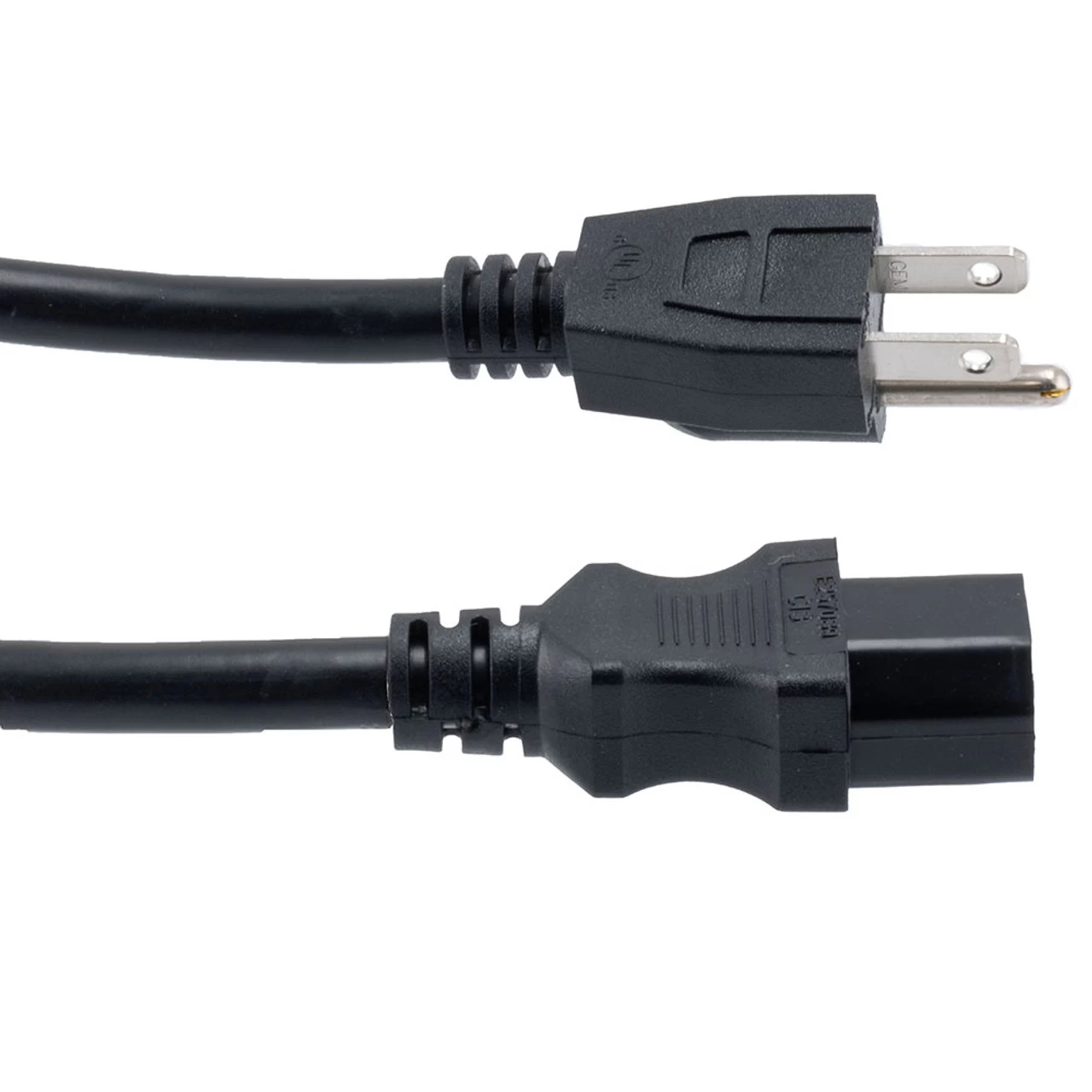 Universal CPU Power Cord - Nema 5-15P To C13, 15FT 4 Universal CPU Power Cord - Nema 5-15P To C13, 15FT - Image 2