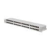 NavePoint 19-inch Wide 48-Port CAT6A Shielded Patch Panel, 1U, Silver -Server Cabinet Accessories 00407272 1 51325.1686077924