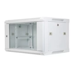 NavePoint 19-inch Networking Cabinet, 6U, 23 Inches Deep, White