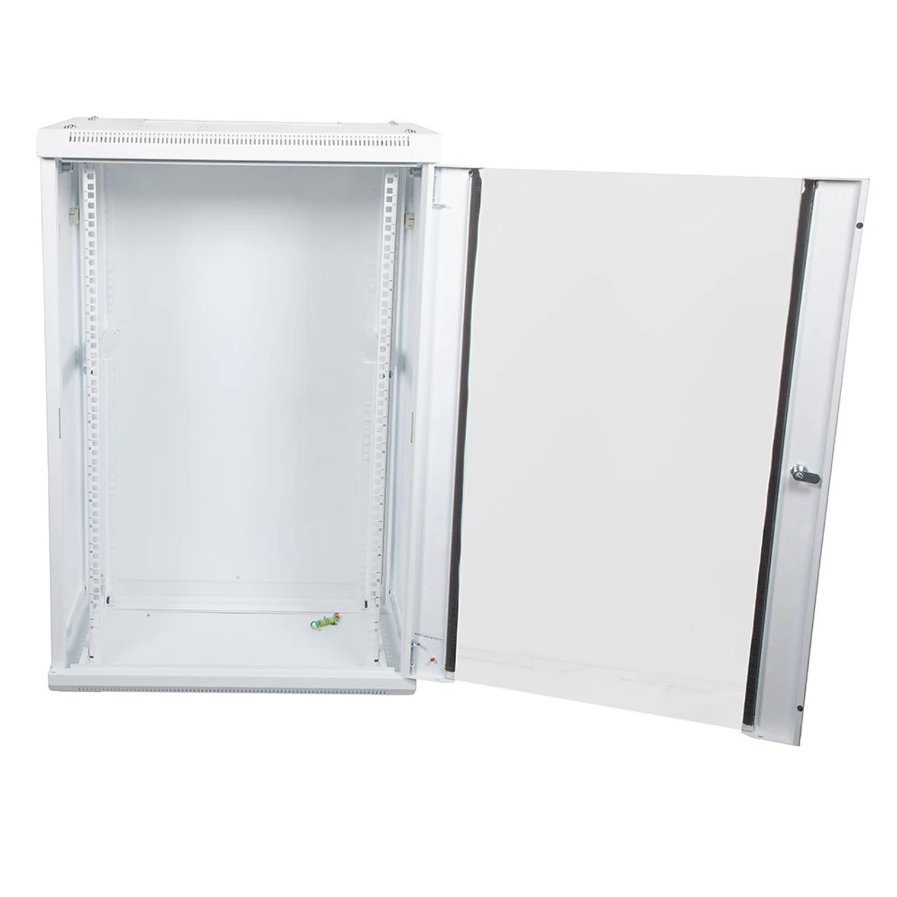 NavePoint 19-inch Wide Networking Cabinet, 18U, 23 Inches Deep, White 7 NavePoint 19-inch Wide Networking Cabinet, 18U, 23 Inches Deep, White - Image 5