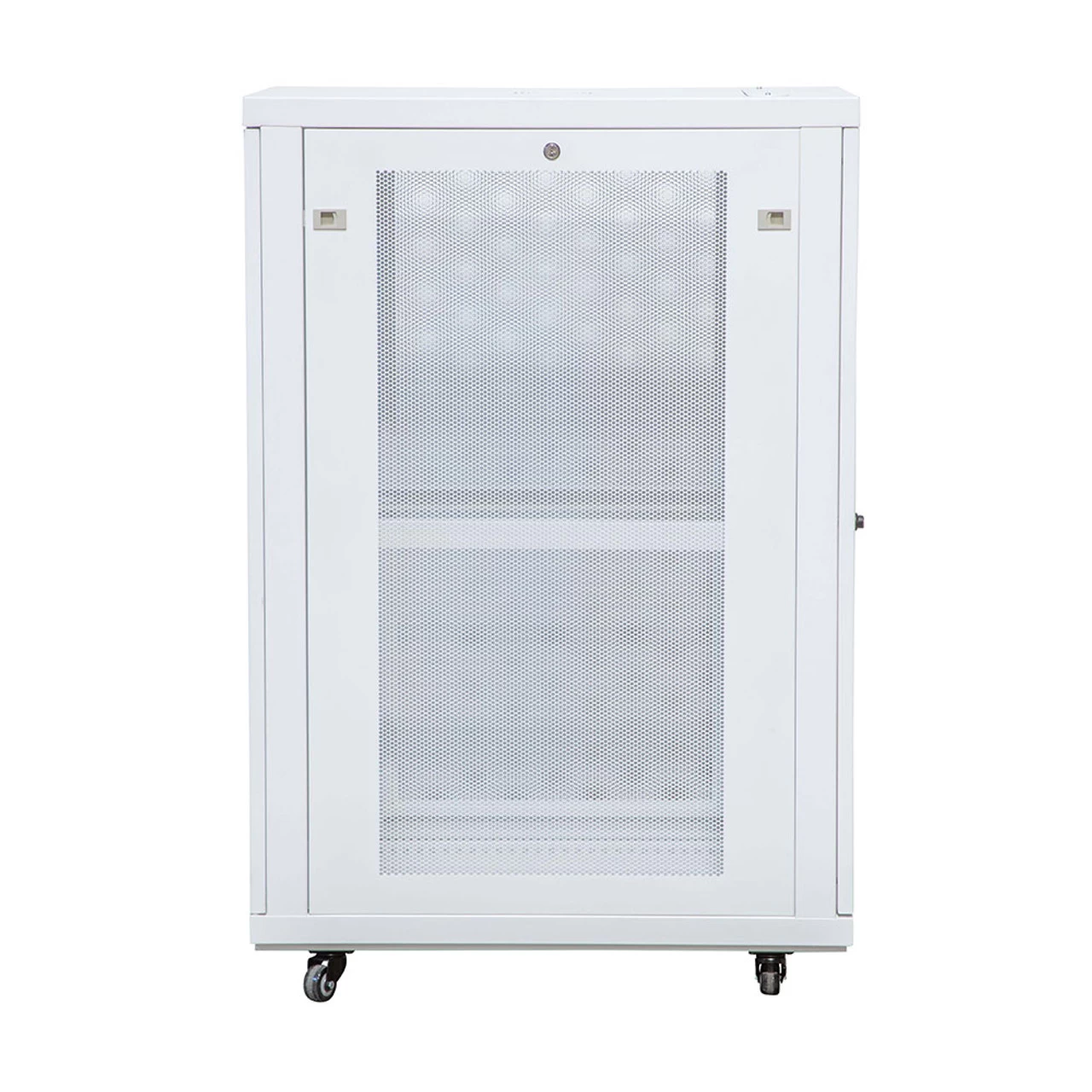 24U Mid Depth 33" (840mm) Networking Cabinet Bright White 7 24U Mid Depth 33" (840mm) Networking Cabinet Bright White - Image 5