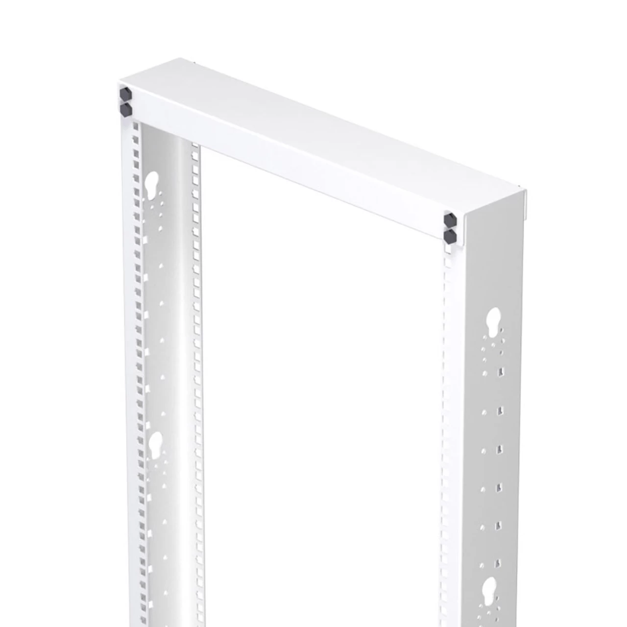 45U 2-Post Open Frame Rack, White 7 45U 2-Post Open Frame Rack, White - Image 5