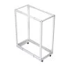 25U Adjustable Depth 4-Post Open Frame, White 1 25U Adjustable Depth 4-Post Open Frame, White -Server Cabinet Accessories 00407330 1 11855.1695062818